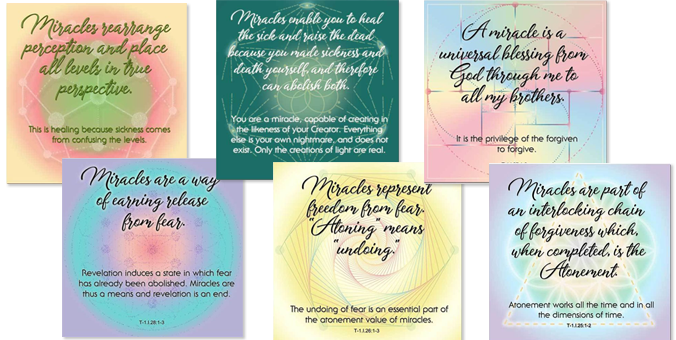 ACIM Weekly Thoughts - thumbnail collage