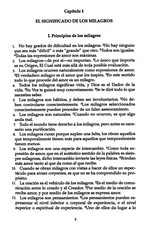 Spanish Sample Page • Foundation for Inner Peace Publisher of A