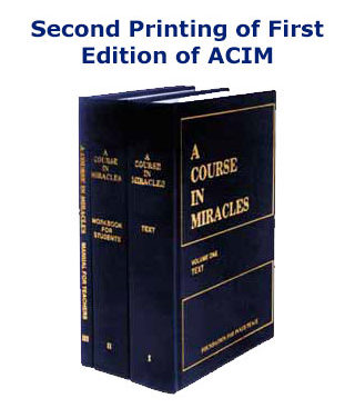 slideshow slide: 7-Evolution-ACIM-SlideShow: Second Printing of First Edition of ACIM
