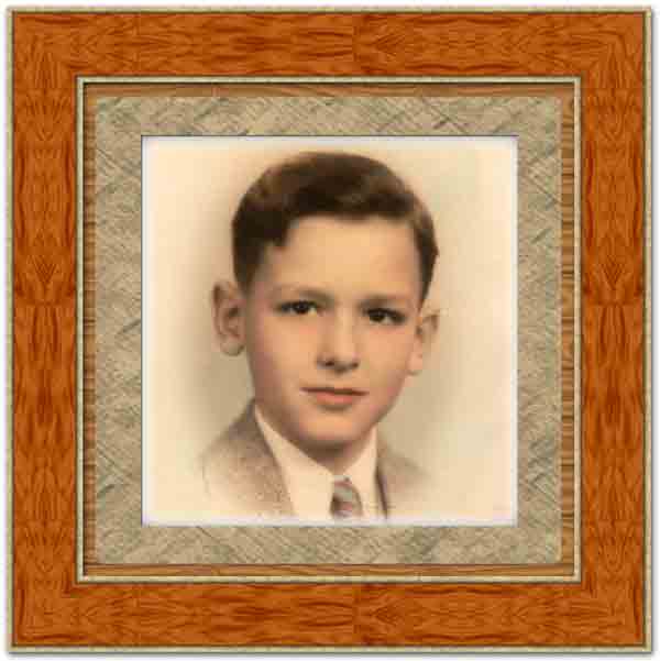 photo - vintage: Dr. William “Bill” Thetford, age 9 - 1932