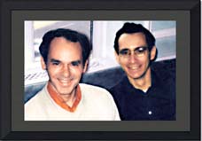 photo - group: Dr. William "Bill" Thetford and Dr. Kenneth Wapnick