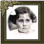 photo - vintage: Dr. Helen Schucman - 3 Yrs Old