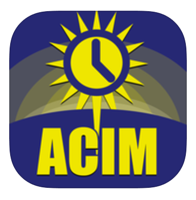 graphic: ACIM APP - for phone-ipad