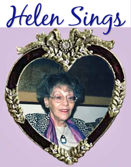 Photo: Helen with heart frame