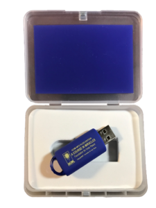 product: ACIM USB MP3 (box open, connector extended)
