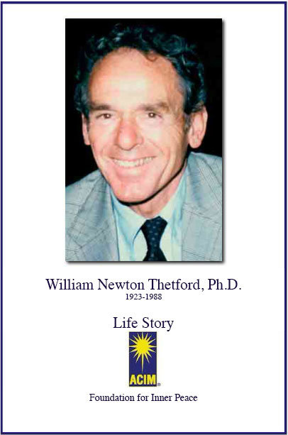 William Newton Thetford, Ph.D. (1923-1988) Life Story