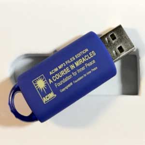 product: ACIM MP3 audio USB thumb drive