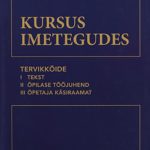 Publication of the Estonian Edition of the Course