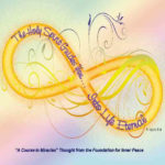 graphic (ACIM Weekly Thought): "The Holy Spirit guides you into life eternal, but you must relinquish your investment in death, or you will not see life though it is all around you." T-12.IV.7.6