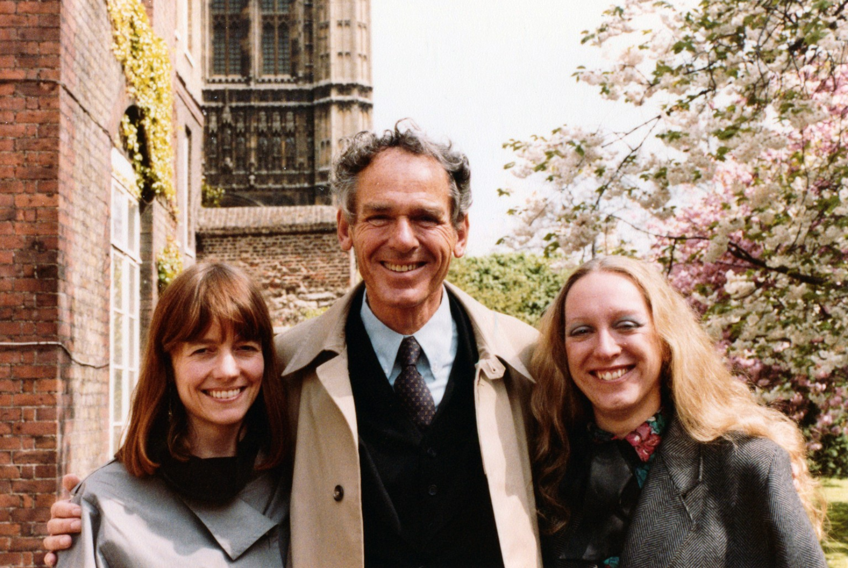 photo: Dr. William Thetford with Marian Russell and Eileen Wood