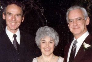group photo: Bill Thetford, Judy Whitson, Whit Whitson - 1984