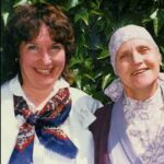 Pegiene Barrett and Lillian Carpenter